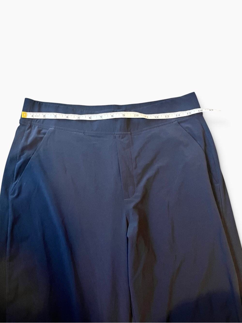 Athleta Brooklyn dress pants Women's Navy High-Waist Tailored Pants - Picture 7 of 10